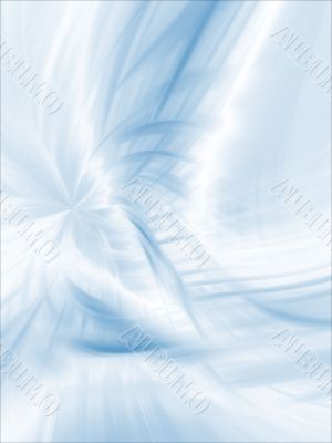 Fractal Abstract Background - Textured blues