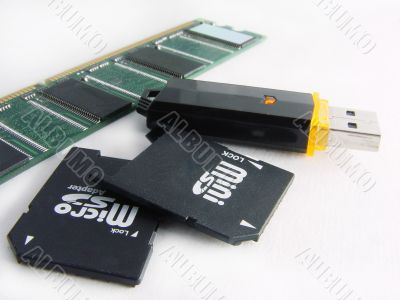 different type of computer memory