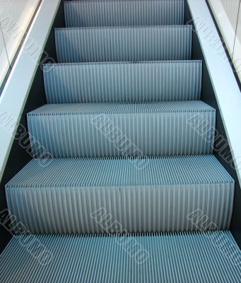 Steps of the escalator