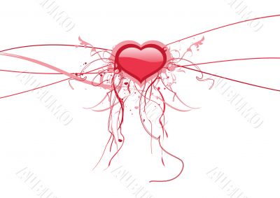 Valentines abstract background