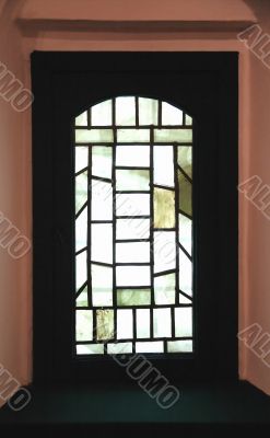 Ancient window. Suzdal. Museum