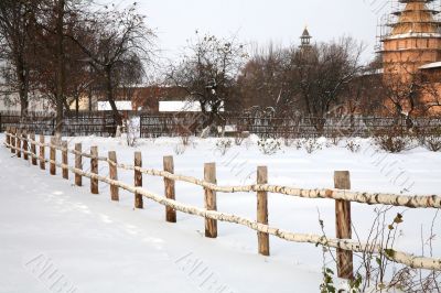 In the territory of the man monastery