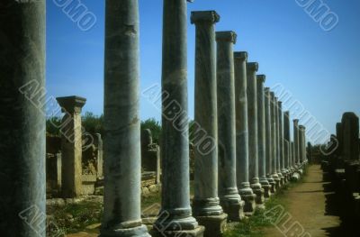 Ancient Greek columns