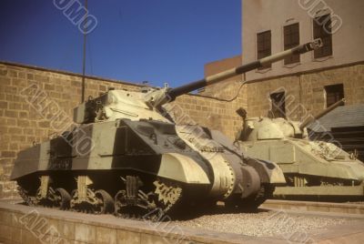Sherman tank,