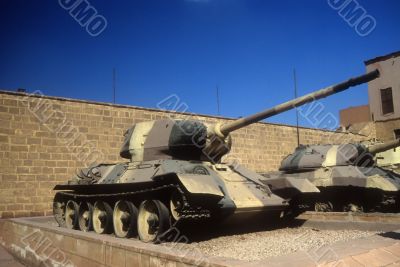 Russian T34 tank