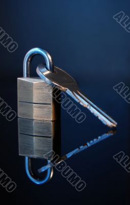 House keys with lock