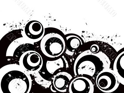 Abstract grunge design