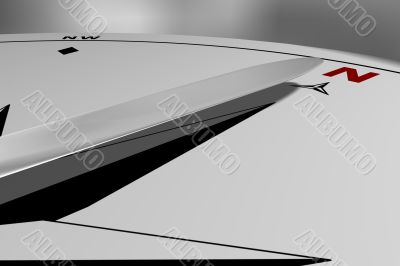 Inside a Compass (Top Right)