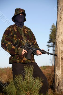 Soldier with Camouflage (standing)