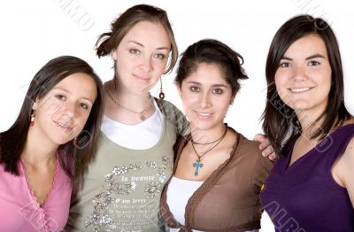 girl friends portrait