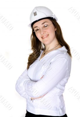 friendly female architect