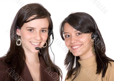 customer service girls