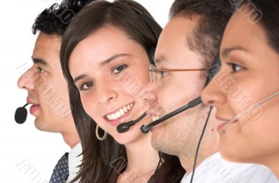 customer support team
