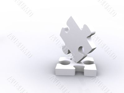 balancing puzzle pieces