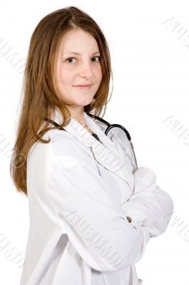 friendly female doctor