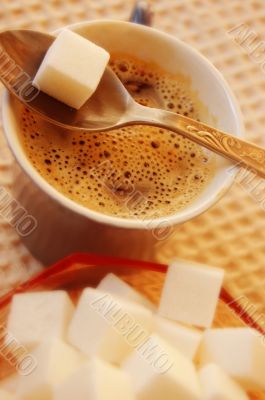 Coffee and sugar