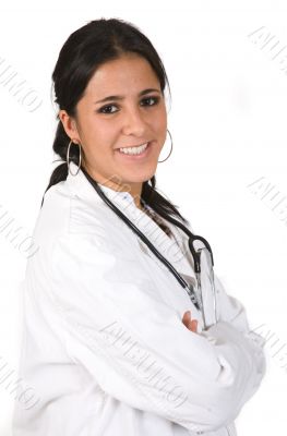 friendly female doctor