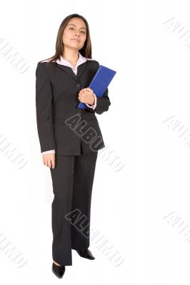 business woman standing