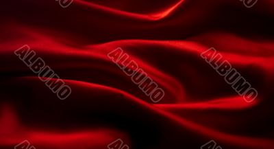Red satin