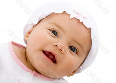 cute baby portrait