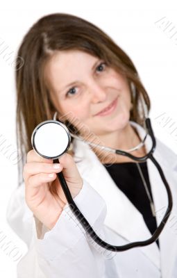 friendly female doctor