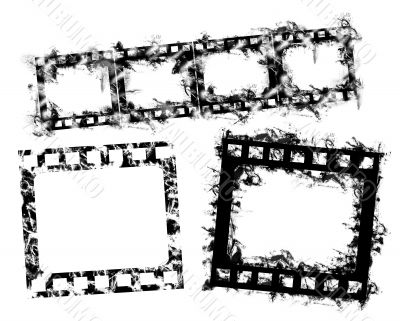 Grunge photo border, 35 mm film