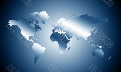 MAP OF THE WORLD