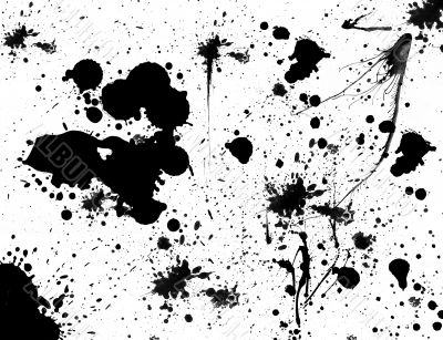 Ink splats