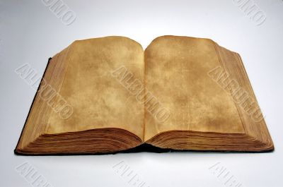 Old blank book