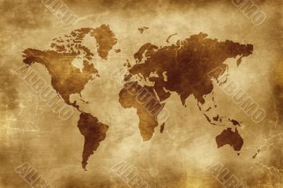 MAP OF THE WORLD