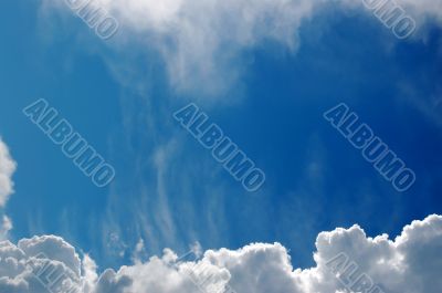 Sky and clouds
