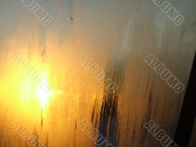 Steamy Window and the Sun