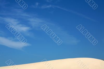 Sand Dunes and Sky