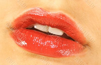 Juicy Red Lips