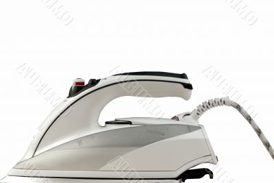 iron on white background