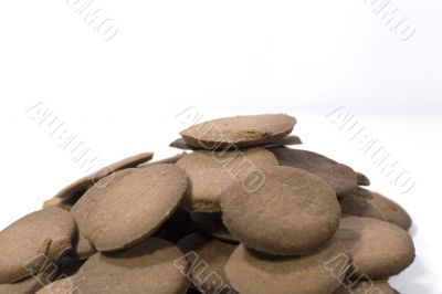 Pile of Chocolate Cookies