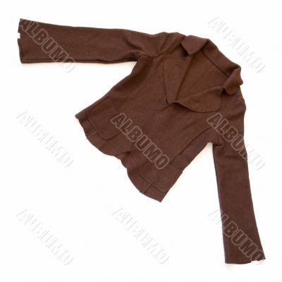 brown jacket