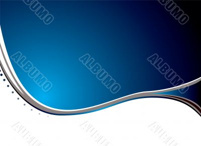 cool blue abstract