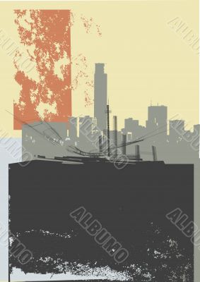 CITY GRUNGE ART