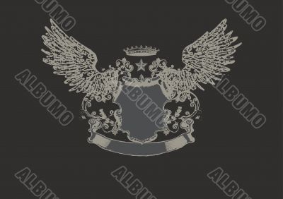 heraldic shield