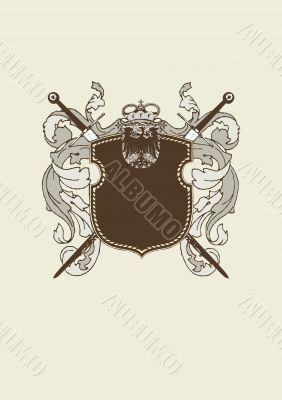 heraldic shield