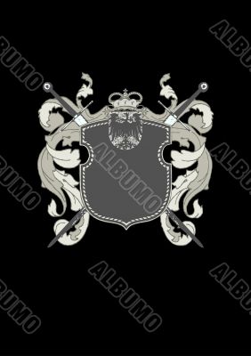 heraldic shield
