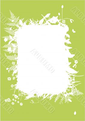  floral frame