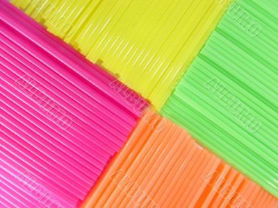 color cocktail straws