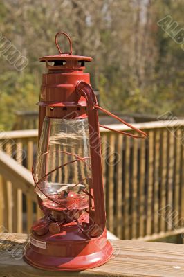 Old Red Lamp