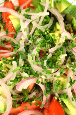 Salad With Chives 1