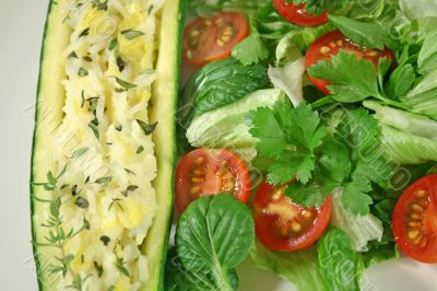 Stuffed Zucchini