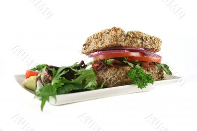 Wholegrain Salad Roll 8