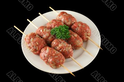 Raw Beef Kofta 1
