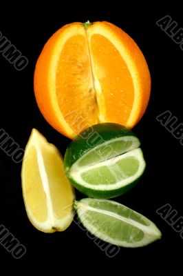 Orange Lemon And Lime